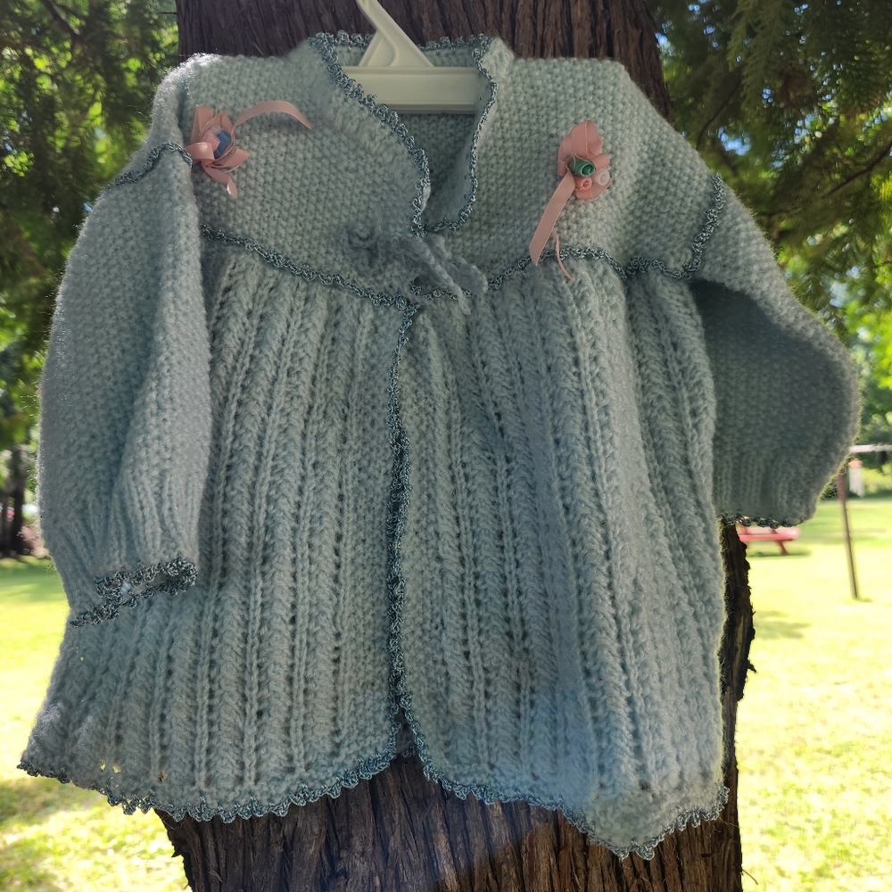 Vintage baby sweater
